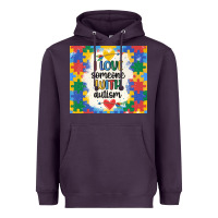 ı Love Someone With Autism Heavyweight Hoodie | Teevron