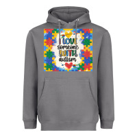 Storm ı love someone with autism Heavyweight Hoodie - MaliasSmallBusiness