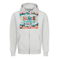 Dove Grey nurse in progress tumbler Zipper Hoodie - BundleAndBundleShop