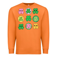Carrot st.patrick's day clovers Premium Sweatshirt - MaliasSmallBusiness