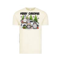 Vintage Arctic merry christmas gnomies Vintage Tee - texasbilliewilder