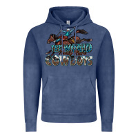 Vintage Denim the world needs more cowboys Vintage Hoodie - Zillion Design Studio