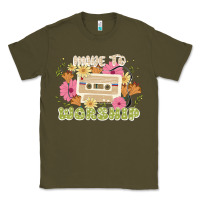 Army Green made to worship Classic Tee - JahusDesignShop