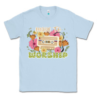 Dusty Blue made to worship Classic Tee - JahusDesignShop