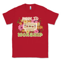 Red made to worship Classic Tee - JahusDesignShop