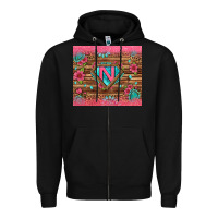 Black super nurse tumbler Zipper Hoodie - BundleAndBundleShop