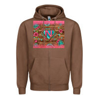 Chestnut super nurse tumbler Zipper Hoodie - BundleAndBundleShop