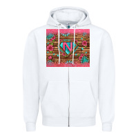 White super nurse tumbler Zipper Hoodie - BundleAndBundleShop