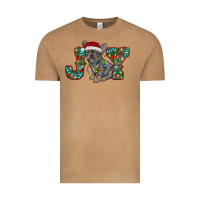 Vintage Camel french bulldog christmas joy Vintage Tee - RanaPortraitStore