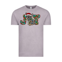 Vintage Zinc french bulldog christmas joy Vintage Tee - RanaPortraitStore