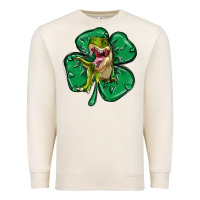 Sandshell dinosaur st patricks day Premium Sweatshirt - MaliasSmallBusiness