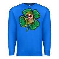 True Royal dinosaur st patricks day Premium Sweatshirt - MaliasSmallBusiness