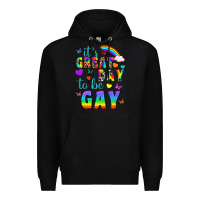 Black Western It's Great Day To Be Gay Premium Hoodie - BundleAndBundleShop