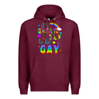 Burgundy Western It's Great Day To Be Gay Premium Hoodie - BundleAndBundleShop