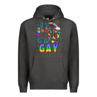 Charcoal Heather Western It's Great Day To Be Gay Premium Hoodie - BundleAndBundleShop