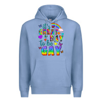 Colony Blue Western It's Great Day To Be Gay Premium Hoodie - BundleAndBundleShop