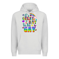 Dove Grey Western It's Great Day To Be Gay Premium Hoodie - BundleAndBundleShop