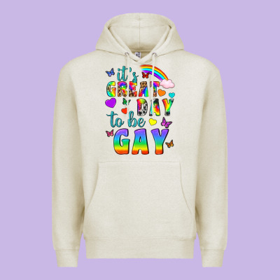 Western It's Great Day To Be Gay Premium Hoodie Designed By Bundleandbundleshop