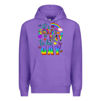 Purple Western It's Great Day To Be Gay Premium Hoodie - BundleAndBundleShop
