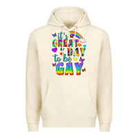 Sandshell Western It's Great Day To Be Gay Premium Hoodie - BundleAndBundleShop