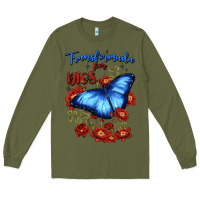 Army Green transformada por dios Long Sleeve Tee - JahusDesignShop