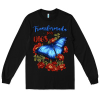 Black transformada por dios Long Sleeve Tee - JahusDesignShop