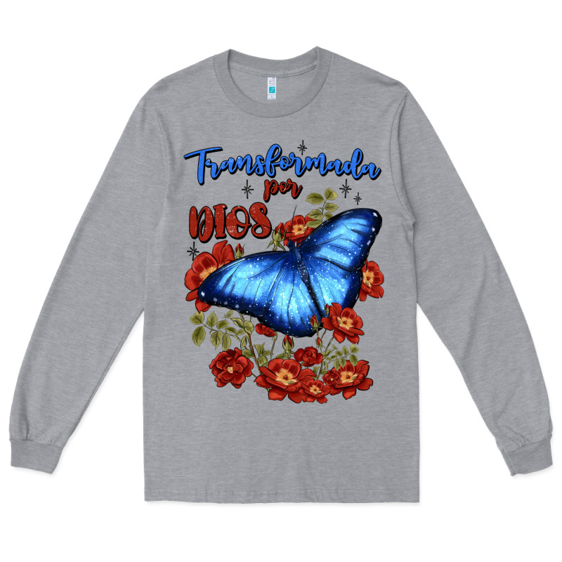 Transformada Por Dios Long Sleeve Tee by JahusDesignShop | Teevron