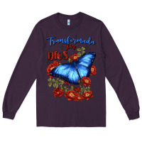 Plum transformada por dios Long Sleeve Tee - JahusDesignShop