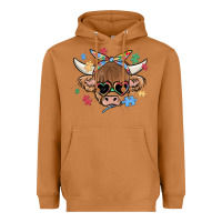 Meerkat autism awareness cow Heavyweight Hoodie - MaliasSmallBusiness
