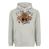 Moon Dust autism awareness cow Heavyweight Hoodie - MaliasSmallBusiness