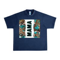 Navy western mama Urban Heavy Tee - Zillion Design Studio