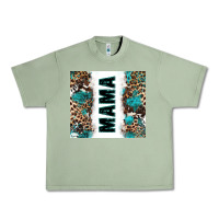 Oil Green western mama Urban Heavy Tee - Zillion Design Studio