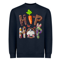 Navy hip hop easter bunny Heavyweight Sweatshirt - RanaPortraitStore