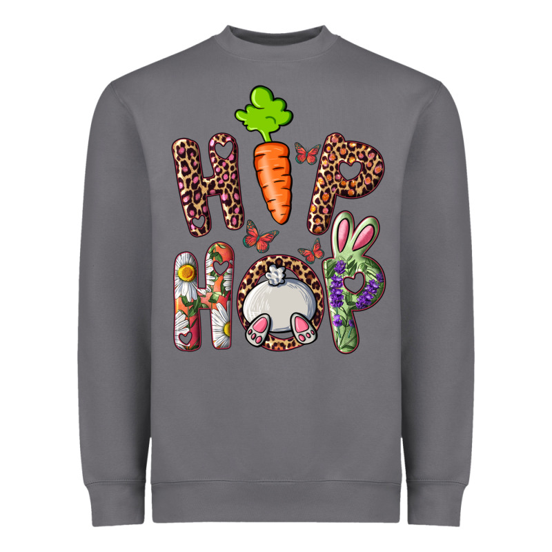 Hip Hop Easter Bunny Heavyweight Sweatshirt by RanaPortraitStore | Teevron