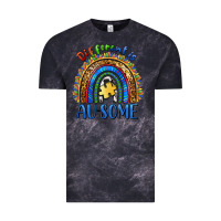 Cloud Black different is ausome Vintage Tee - BarkalooDesign