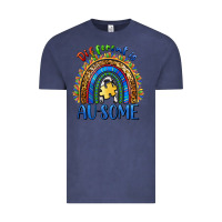 Vintage Denim different is ausome Vintage Tee - BarkalooDesign