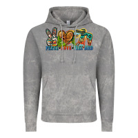 Cloud Rock peace love free bird Vintage Hoodie - Zillion Design Studio