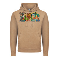 Vintage Coffee peace love free bird Vintage Hoodie - Zillion Design Studio