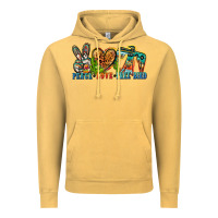 Vintage Mustard peace love free bird Vintage Hoodie - Zillion Design Studio