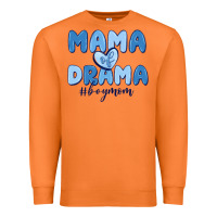 Carrot mama of drama boy mom Premium Sweatshirt - MaliasSmallBusiness