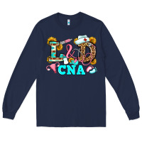 Navy labor and delivery cna Long Sleeve Tee - JahusDesignShop