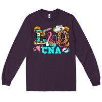 Plum labor and delivery cna Long Sleeve Tee - JahusDesignShop