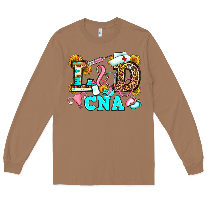 Labor And Delivery Cna Long Sleeve Tee by JahusDesignShop | Teevron