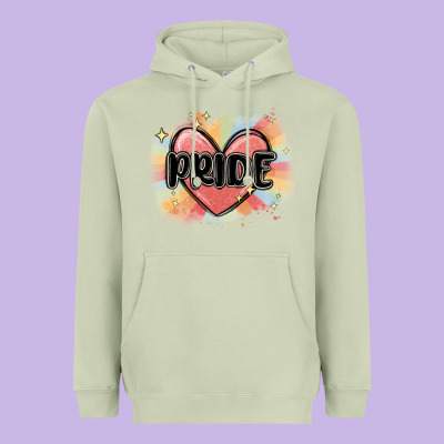 Pride Heavyweight Hoodie Designed By Maliassmallbusiness
