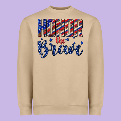 Heavyweight Sweatshirt honor the brave