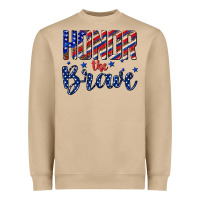 Mushroom honor the brave Heavyweight Sweatshirt - texasbilliewilder