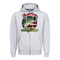 Heather Grey reel cool granddaddy fishing Zipper Hoodie - Jasminsmagicworld