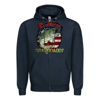 Navy reel cool granddaddy fishing Zipper Hoodie - Jasminsmagicworld