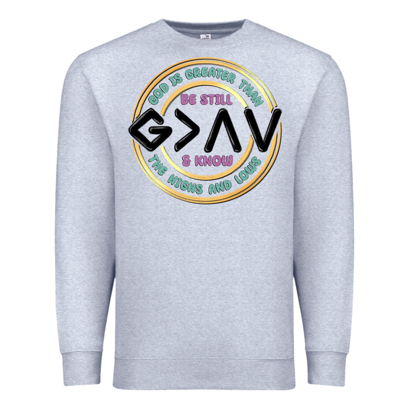 Be Still And Know Premium Sweatshirt by MaliasSmallBusiness | Teevron