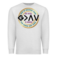 Oatmeal Heather be still and know Premium Sweatshirt - MaliasSmallBusiness